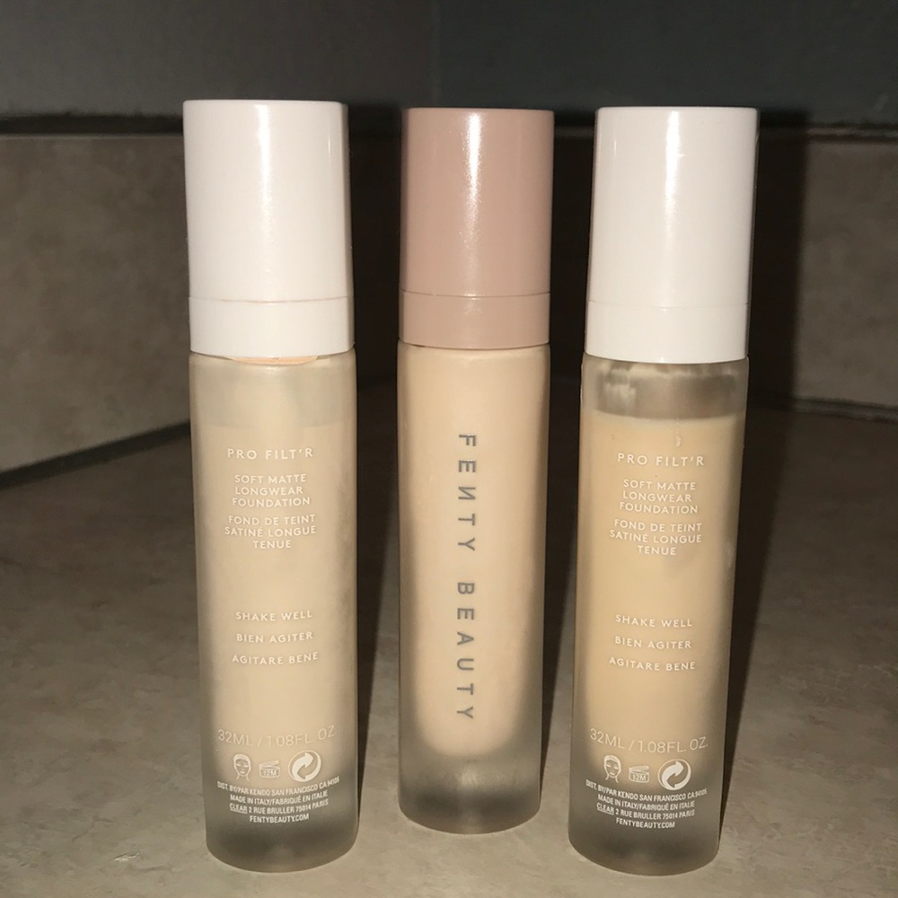 Fenty pro filter, Fenty 100 & 120.